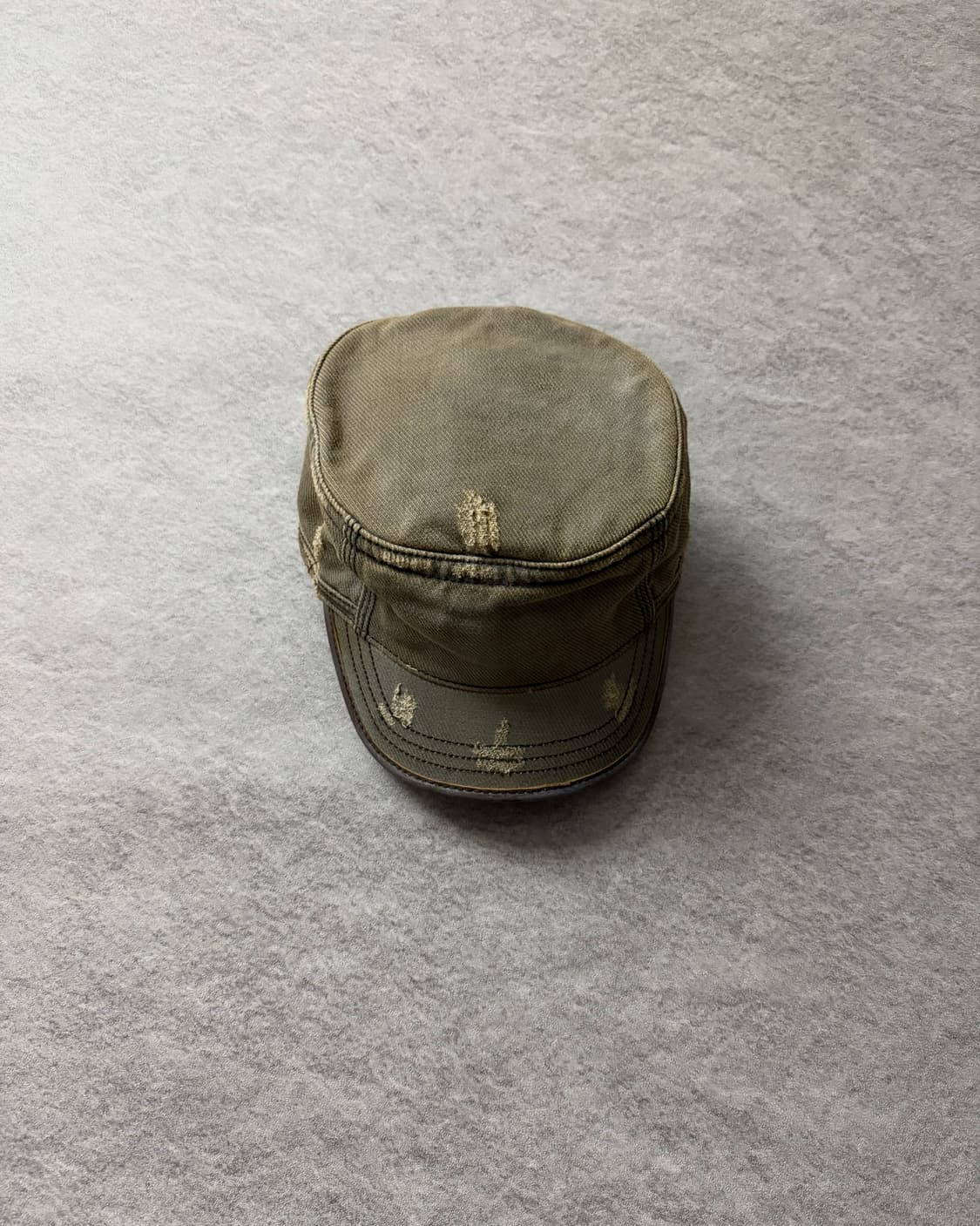 디젤 워싱 밀리터리 헌팅캡 상품이미지1