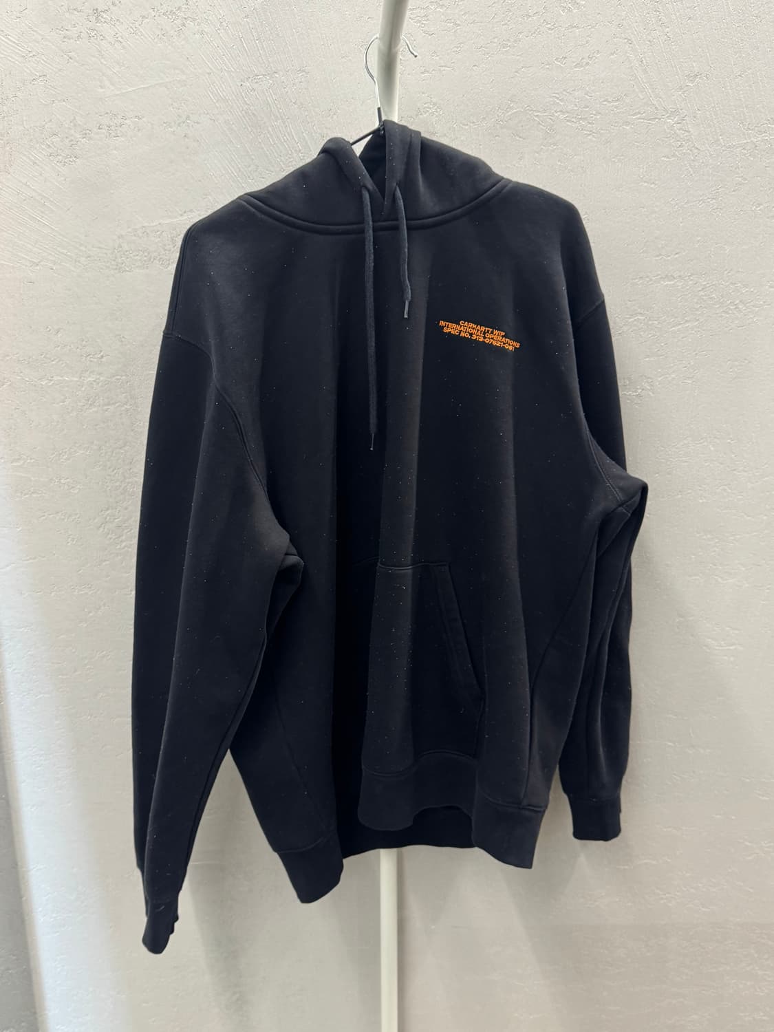 칼하트 WIP 프린팅 후드티 블랙 XL 상품이미지2