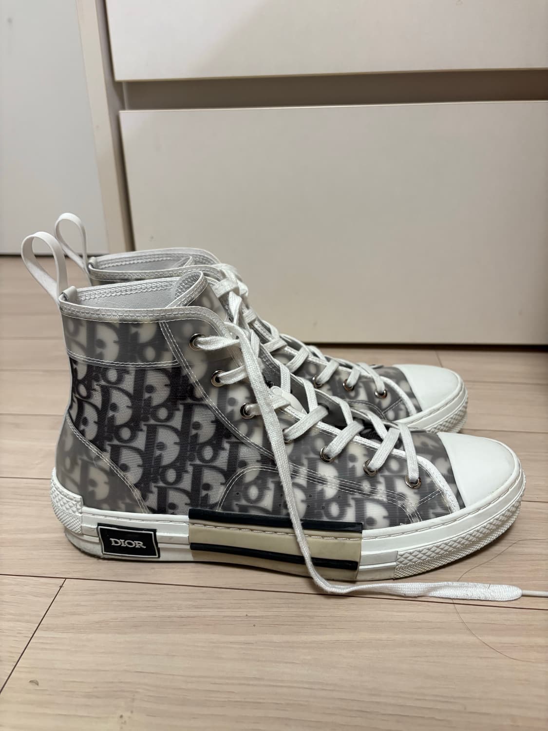 [43] 디올 오블리크 b23 하이탑 스니커즈 상품이미지2