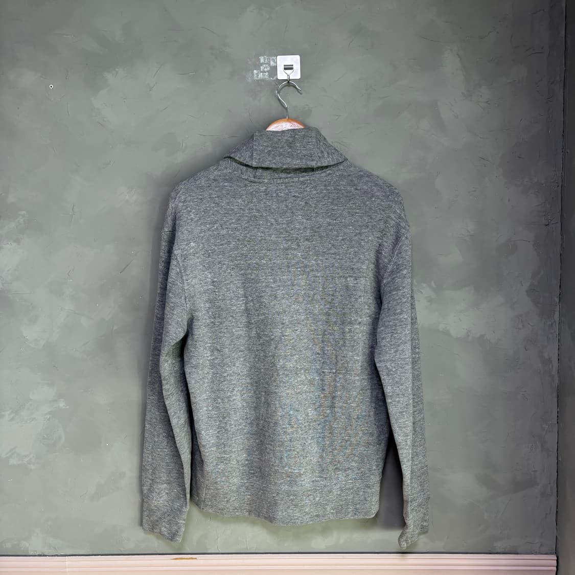 폴로 랄프로렌 숄카라 니트 그레이 상품이미지4