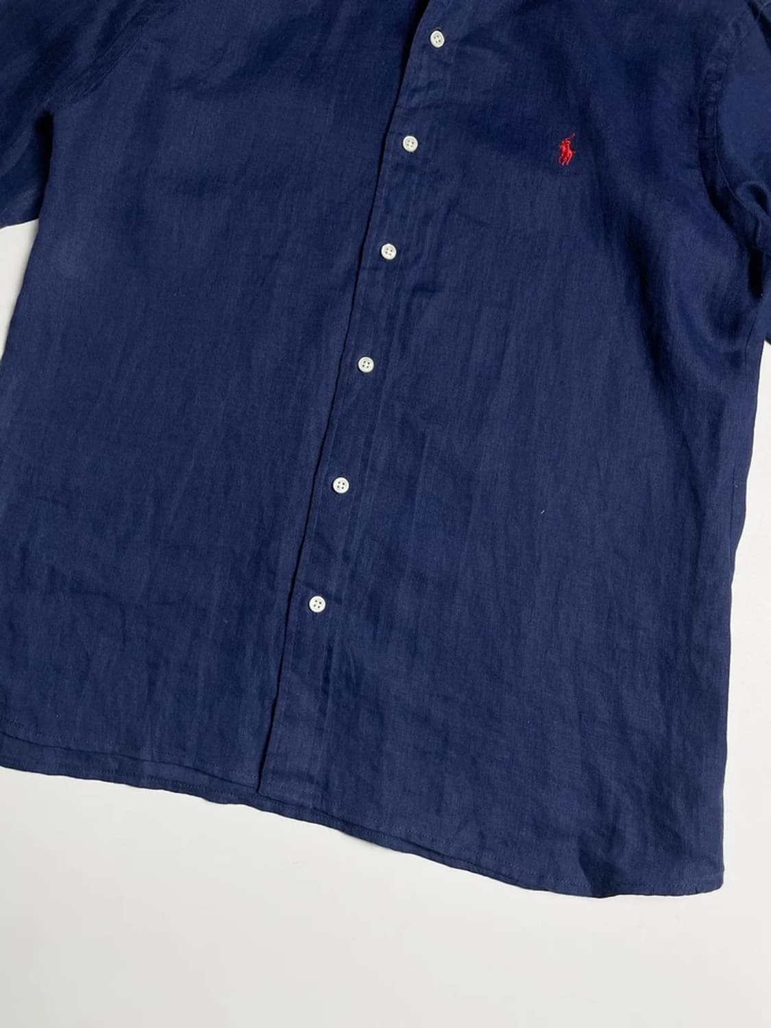 폴로 랄프로렌 슬림핏 포니 린넨 반팔 셔츠 R1073 상품이미지3