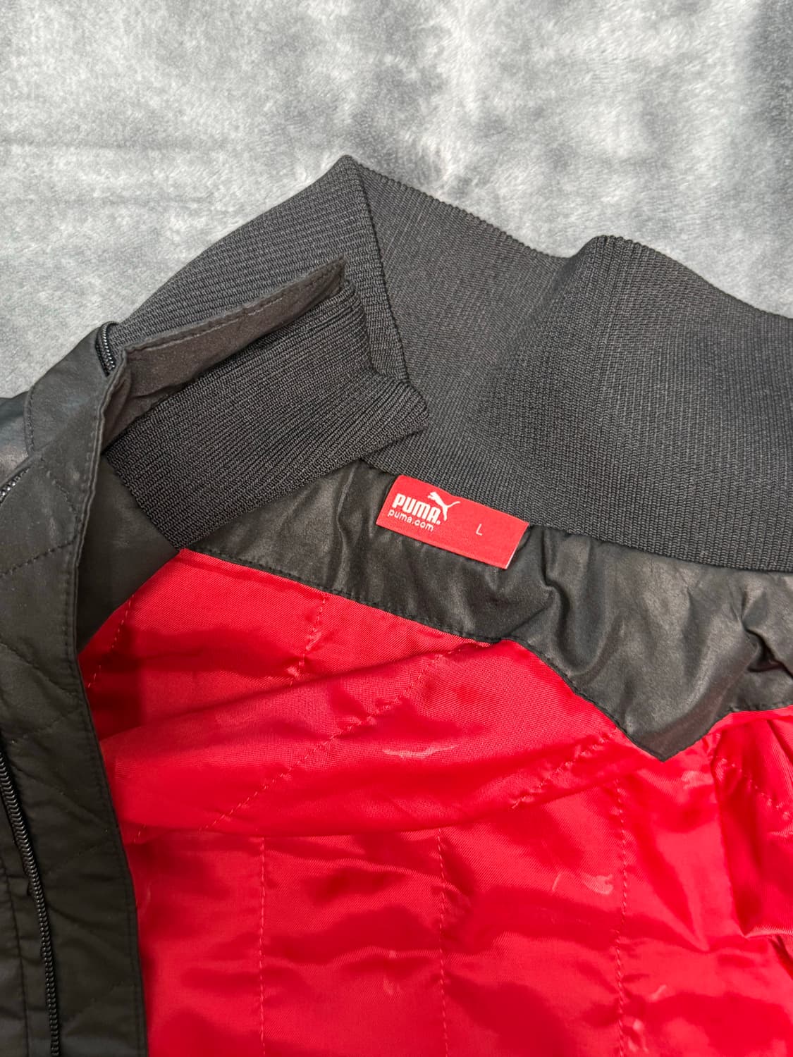 [PUMA] 푸마 빈티지 퀼팅 스트라이프 후드 자켓 (L) 상품이미지5