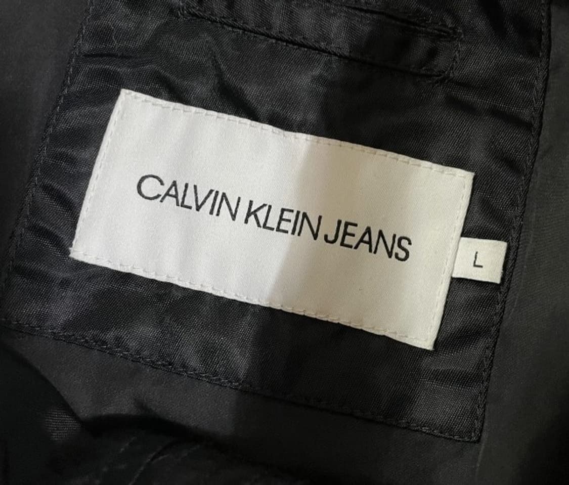 캘빈클라인 블랙 봄버 자켓 100/L 상품이미지3