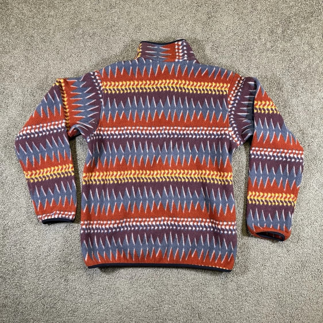 15FW 파타고니아 신칠라 스냅-T 오렌지멀티/그레이 아즈텍 패턴 상품이미지5