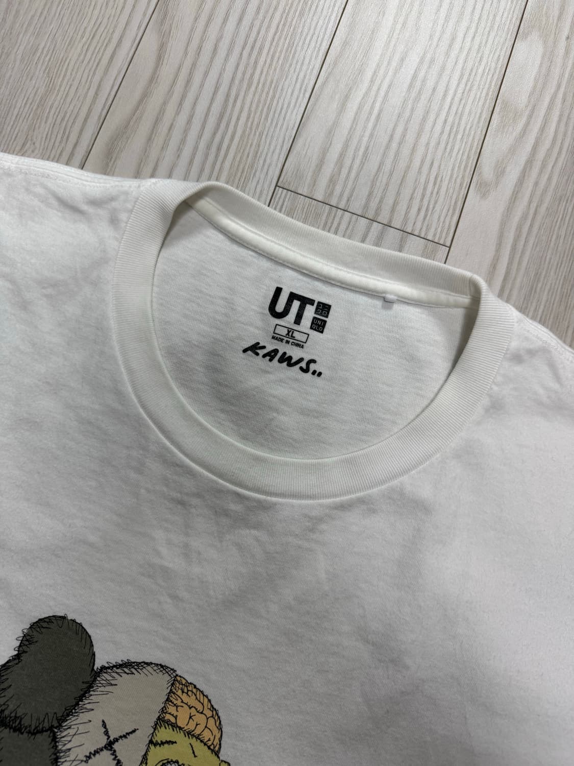 (XL) 카우스 유니클로 반팔 2장 일괄 판매합니다. 상품이미지2