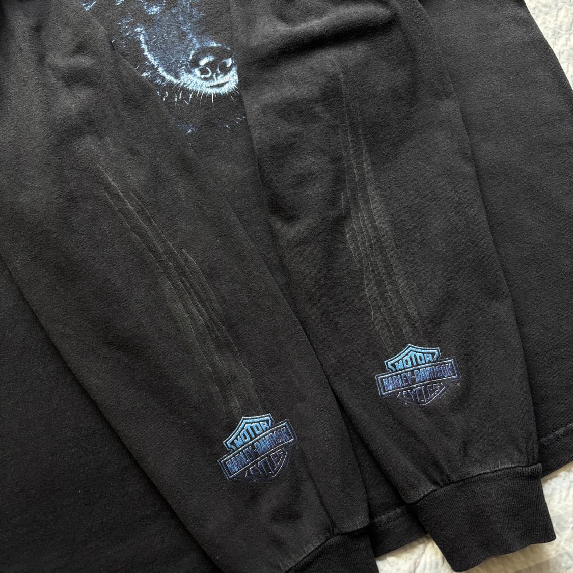 빈티지 할리데이비슨 롱슬리브 티셔츠 상품이미지4