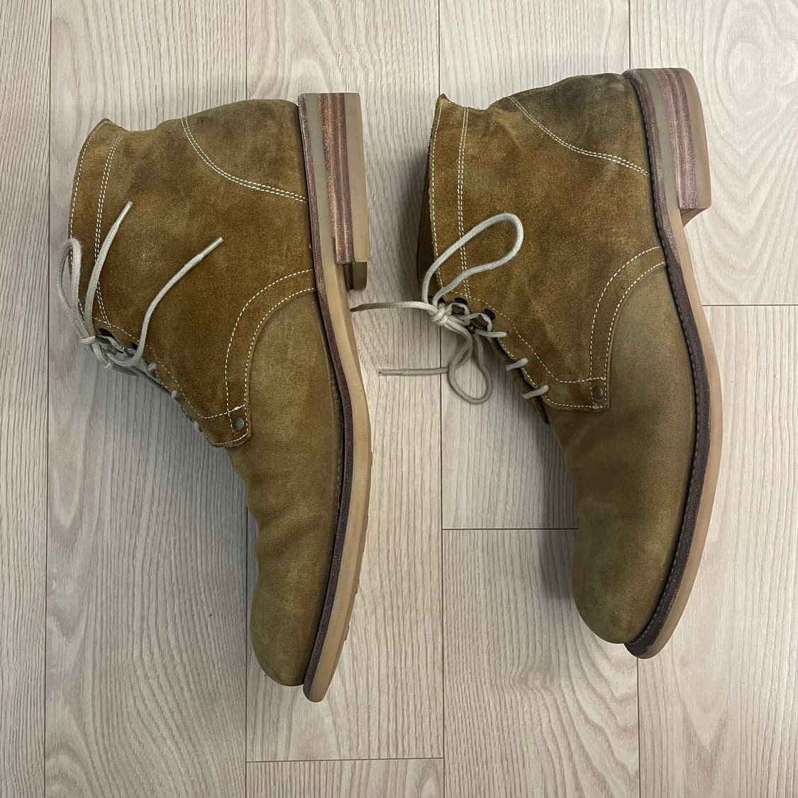 그라더스 부츠 02 스웨이드 올리브 드랩 상품이미지4