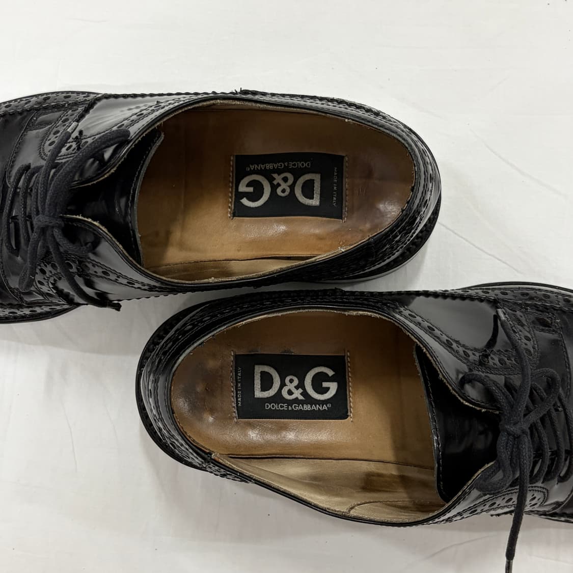  돌체앤가바나 D&G 브로그 윙팁 더비 슈즈 상품이미지3