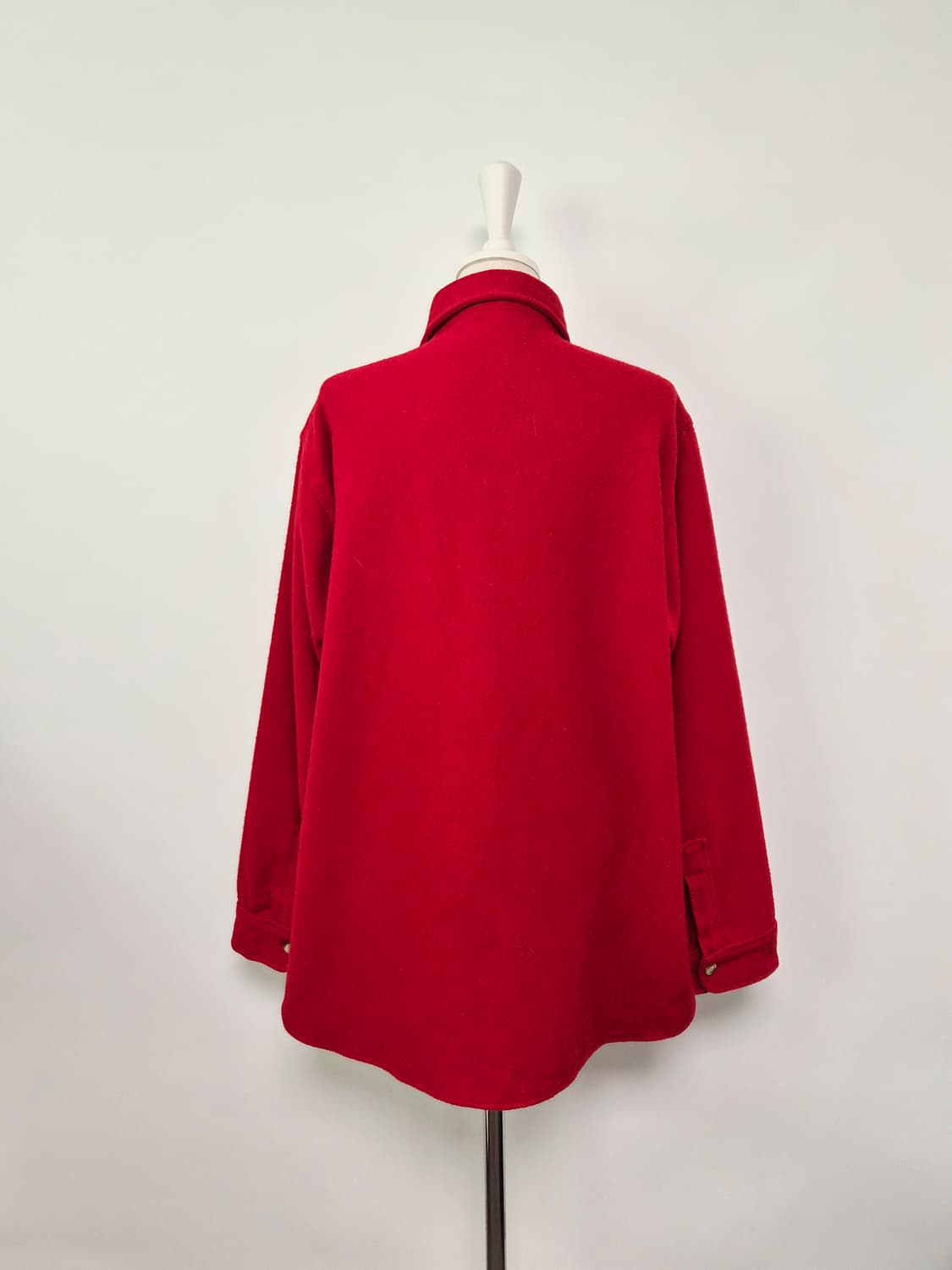 울리치 워크셔츠 wool 레드 라지사이즈 상품이미지5