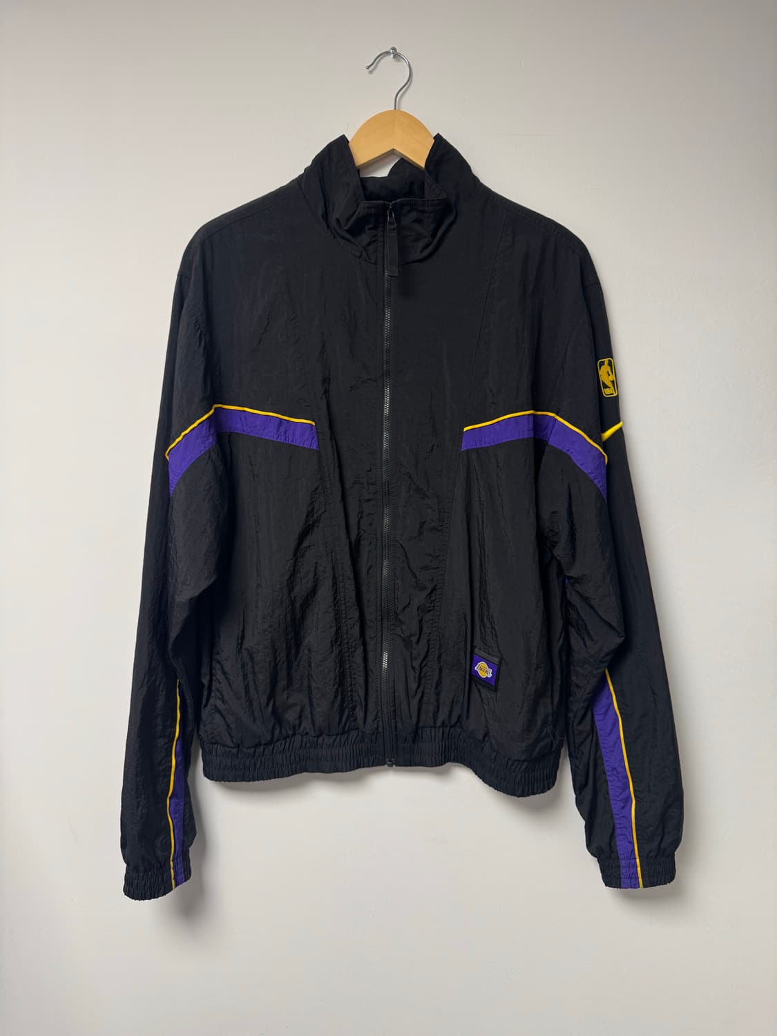 나이키 빈티지 NBA LA레이커스 웜업  뒷 로고 트랙수트 바람막이 M 상품이미지4