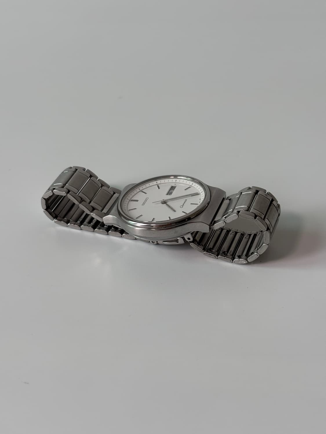 1980s Chronos Silver Quartz 상품이미지5