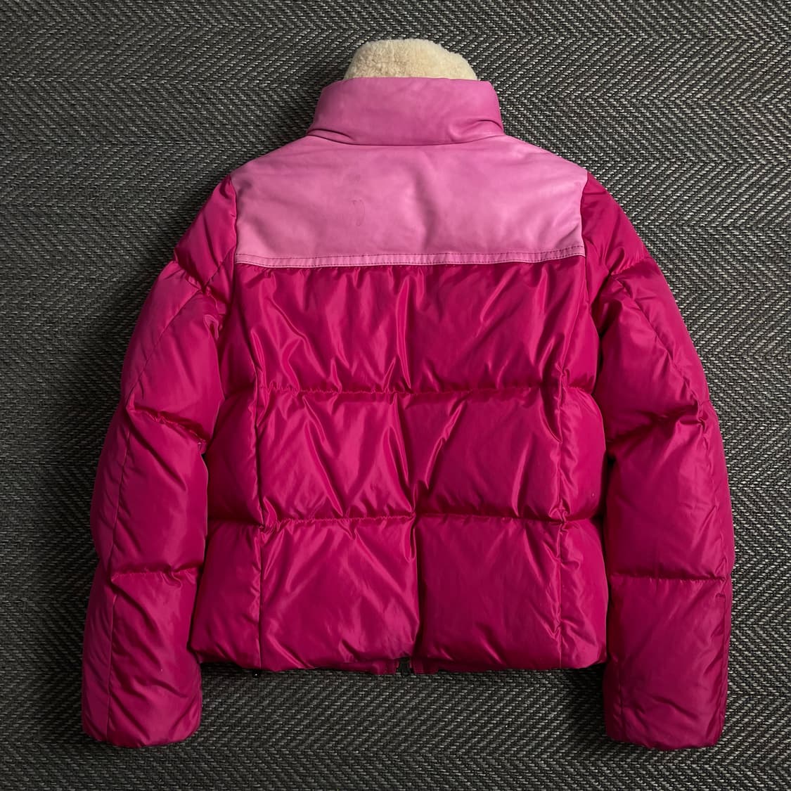 코치 우먼스 다운 푸퍼 크롭 패딩 핑크 o 4487 상품이미지5