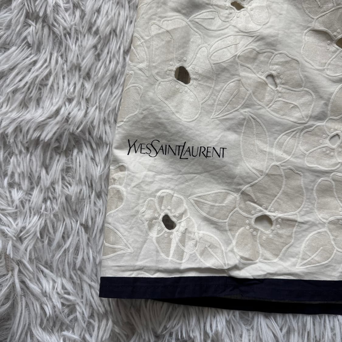 YVESSAINTLAURENT 일본빈티지 앞치마 입생로랑 에이프런 fre 상품이미지5