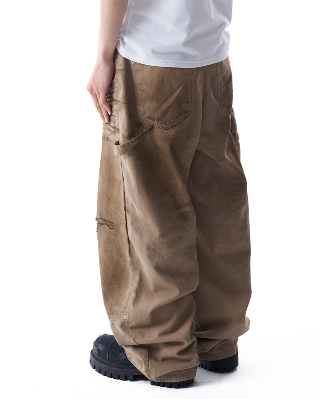 AAKAM 아캄 Dirty Washed Cotton Pants 코튼팬츠 상품이미지3