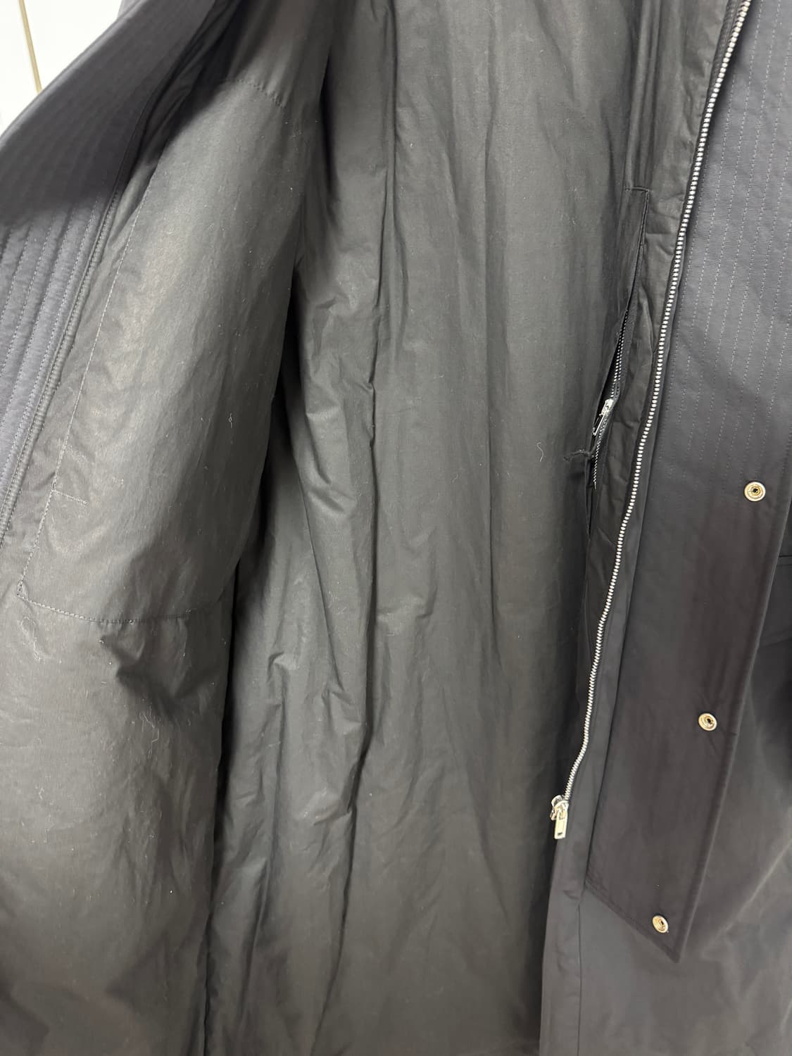 릭오웬스 롱 후디 파카 S사이즈 상품이미지7