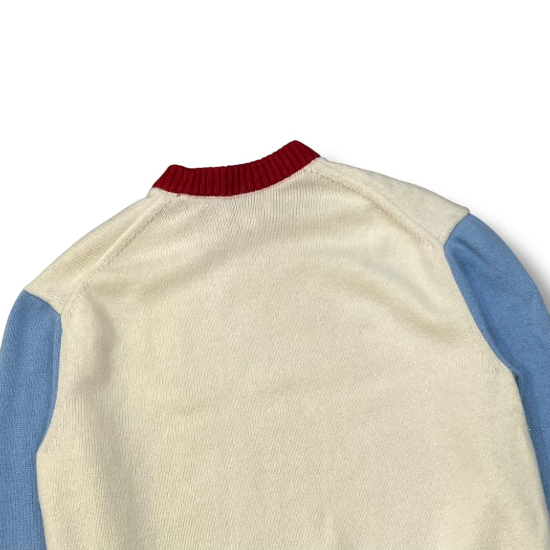  코스 배색 니트 y13878 상품이미지5