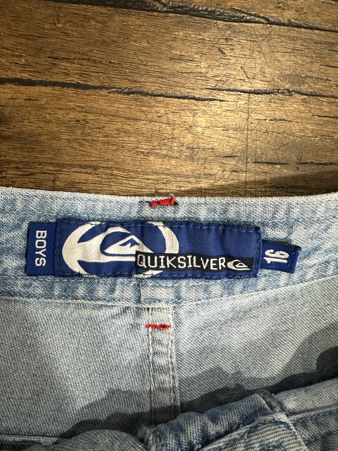 90s Quiksilver 연청 루즈핏 데님 29사이즈 상품이미지7