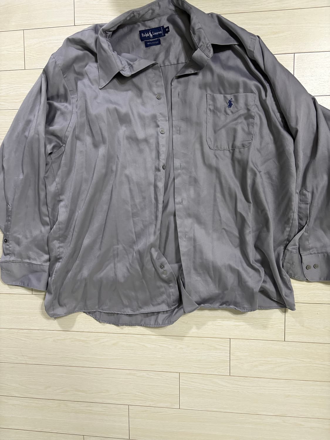 폴로 랄프로렌 바이올렛 셔츠 XL 상품이미지1