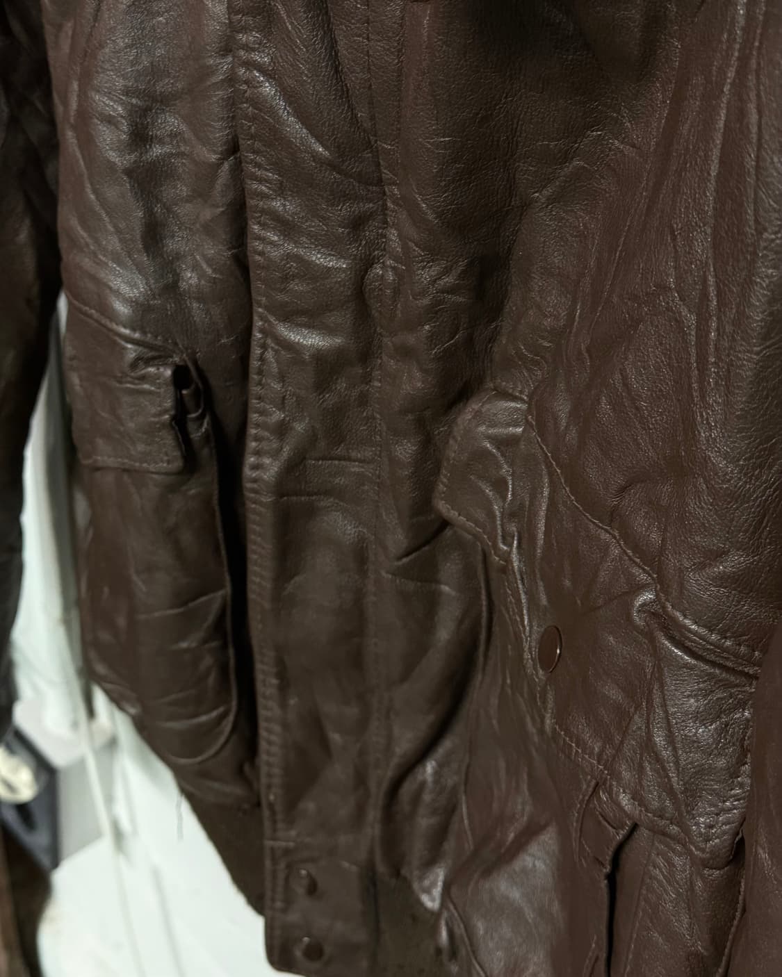 50-70‘s Kirk's Suede G-1 레더 봄버자켓 46 상품이미지3