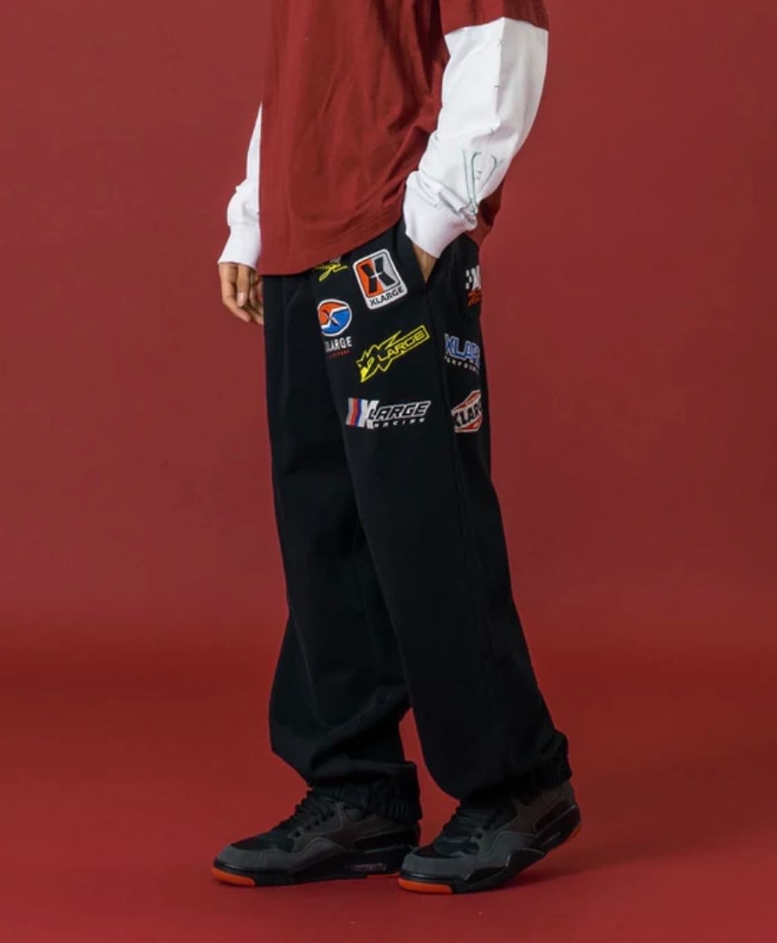 XLARGE 멀티 로고 스웻팬츠 상품이미지2