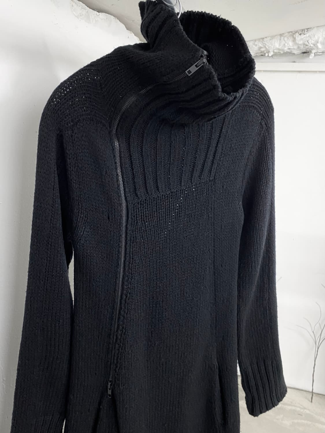 마사히코 마루야마 비대칭 롱 코트 상품이미지5