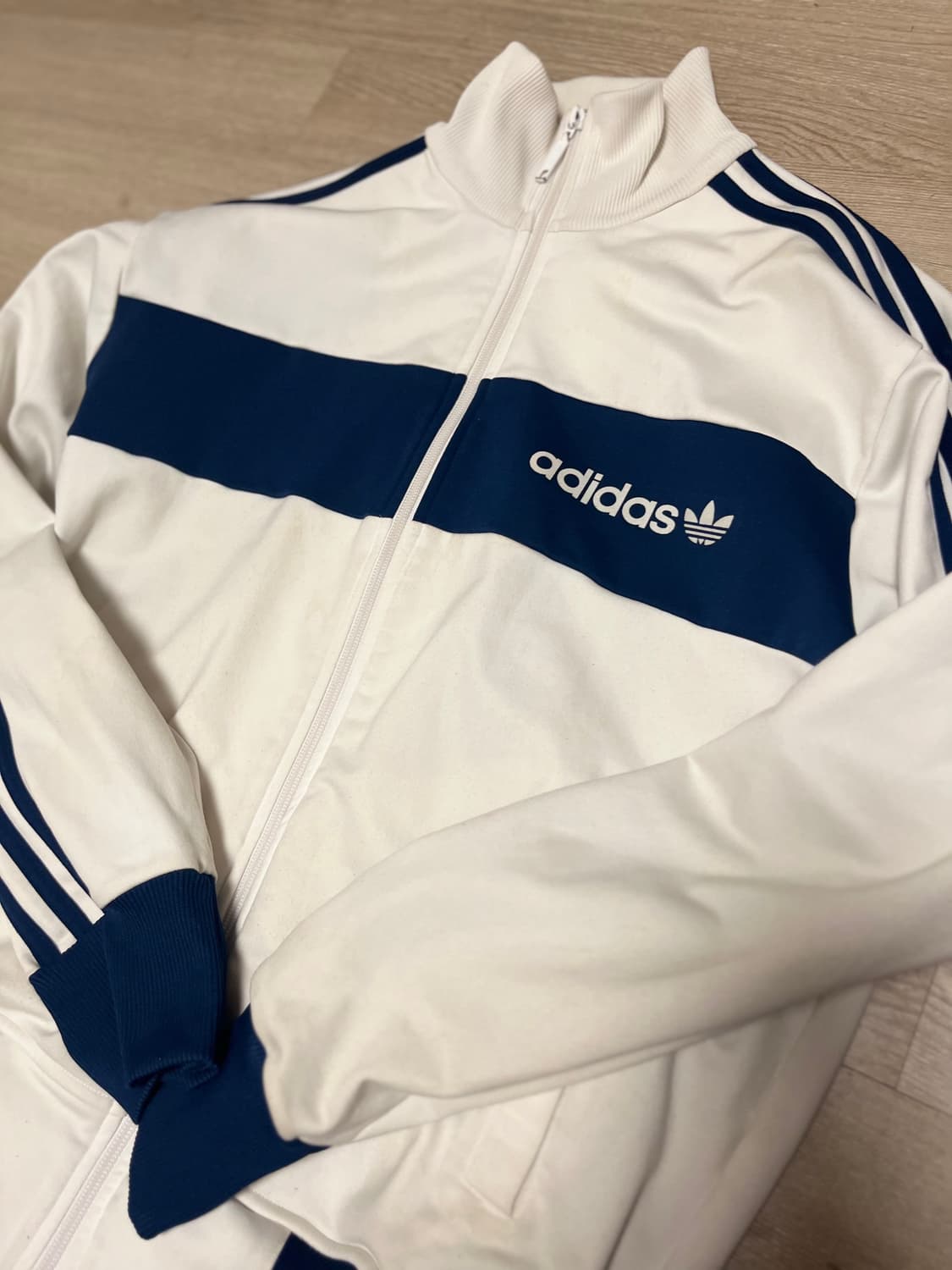흰남 희귀 아디다스 져지 상품이미지2