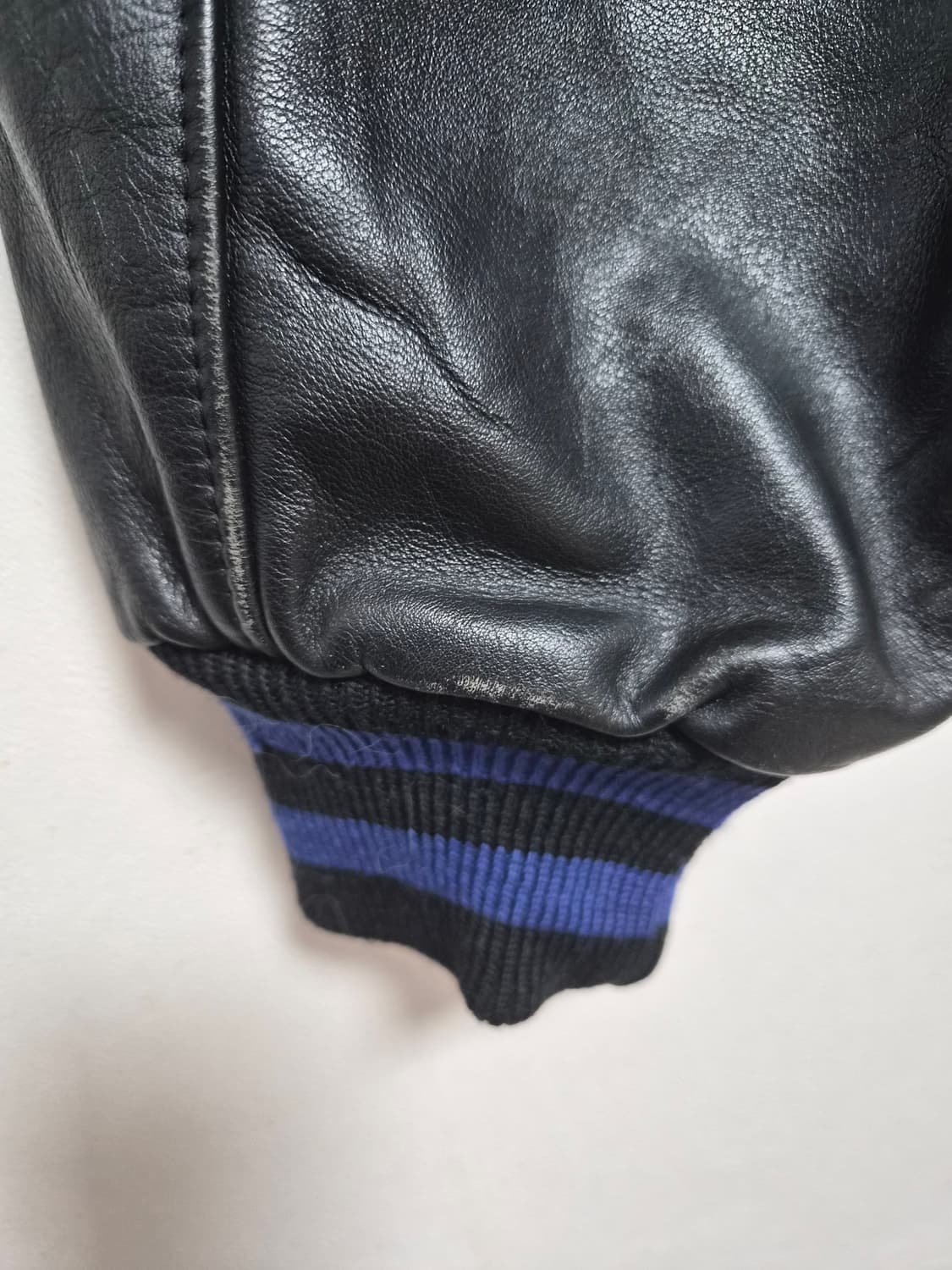 아메리칸빈티지USA 가죽 바시티 점퍼 XL사이즈- J62 상품이미지5