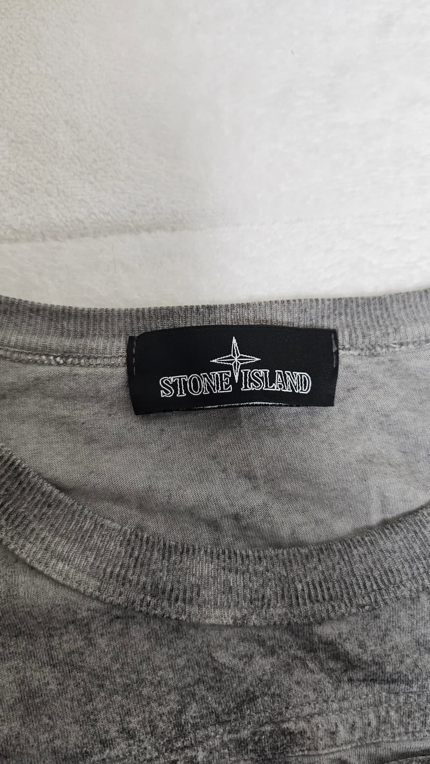 [정품/L] 스톤아일랜드 섀도우 프로젝트 17SS 마블드 이펙트 롱슬리브 상품이미지3
