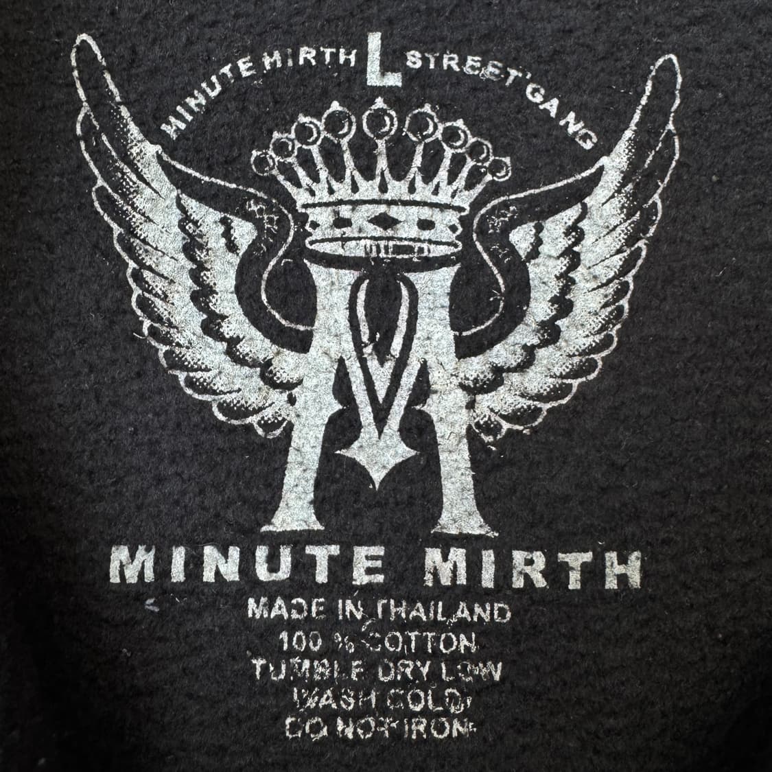 MINUTE MIRTH 스컬 해골 락 펑크 후드집업 상품이미지7