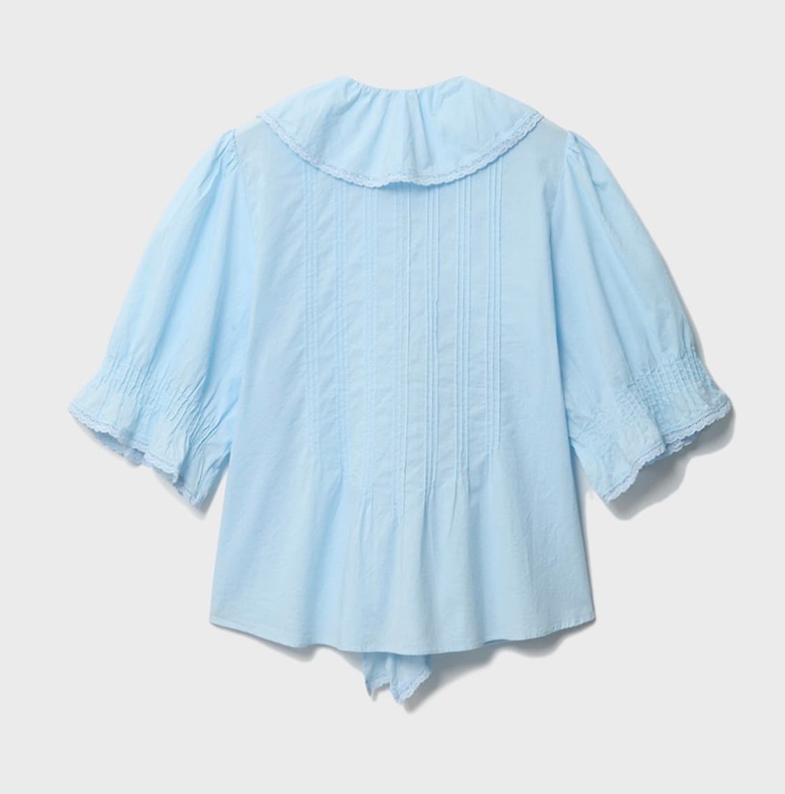 위라라 러플 블라우스 (새상품) 상품이미지7