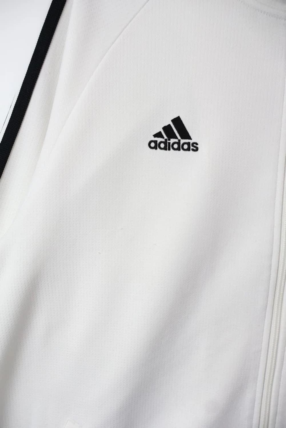 Adidas White 3-Stripe Track Jacket 상품이미지6