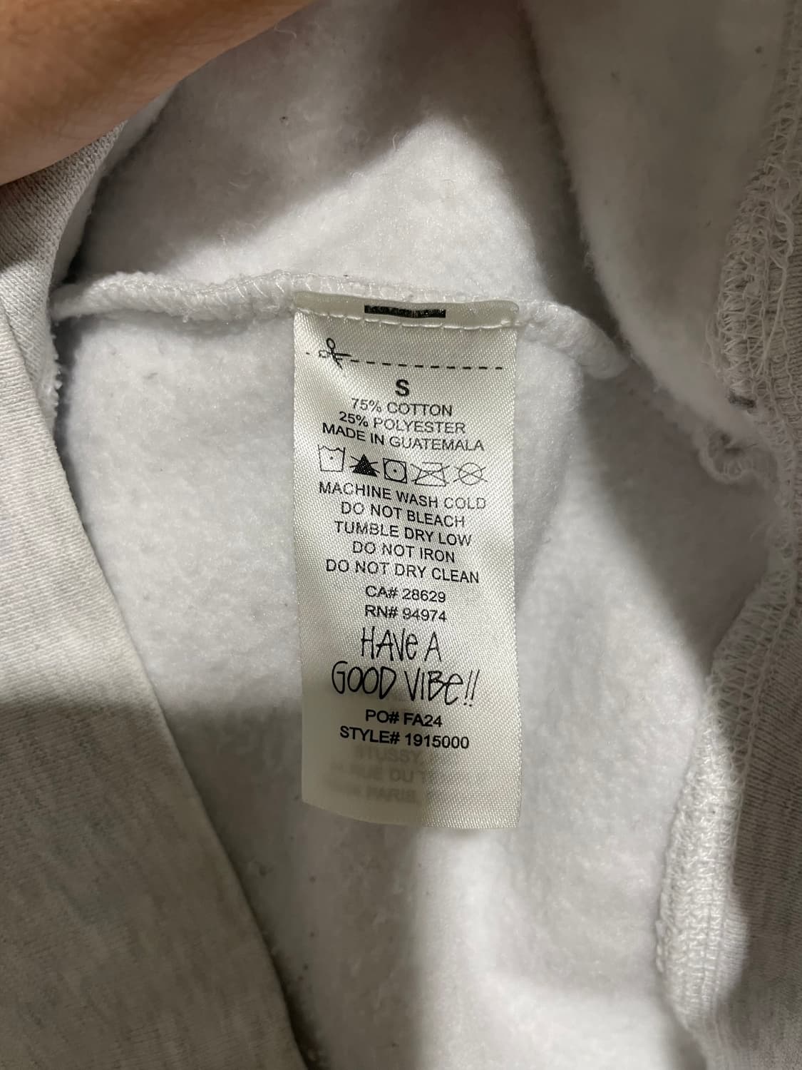 스투시 맨투맨 그레이 상품이미지7