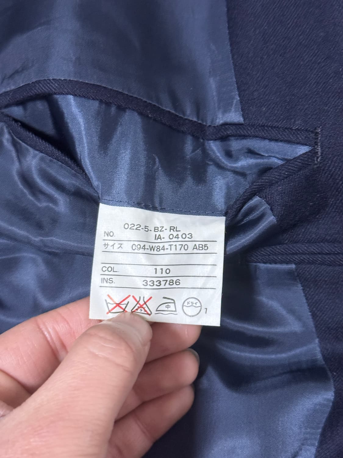 폴로랄프로렌 더블 브레스티드 네이비 금장 블레이저 상품이미지9