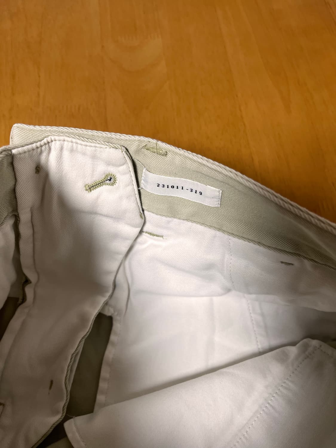 Arket 아르켓 베이지 코튼 스트레이트 팬츠_36 사이즈 상품이미지6