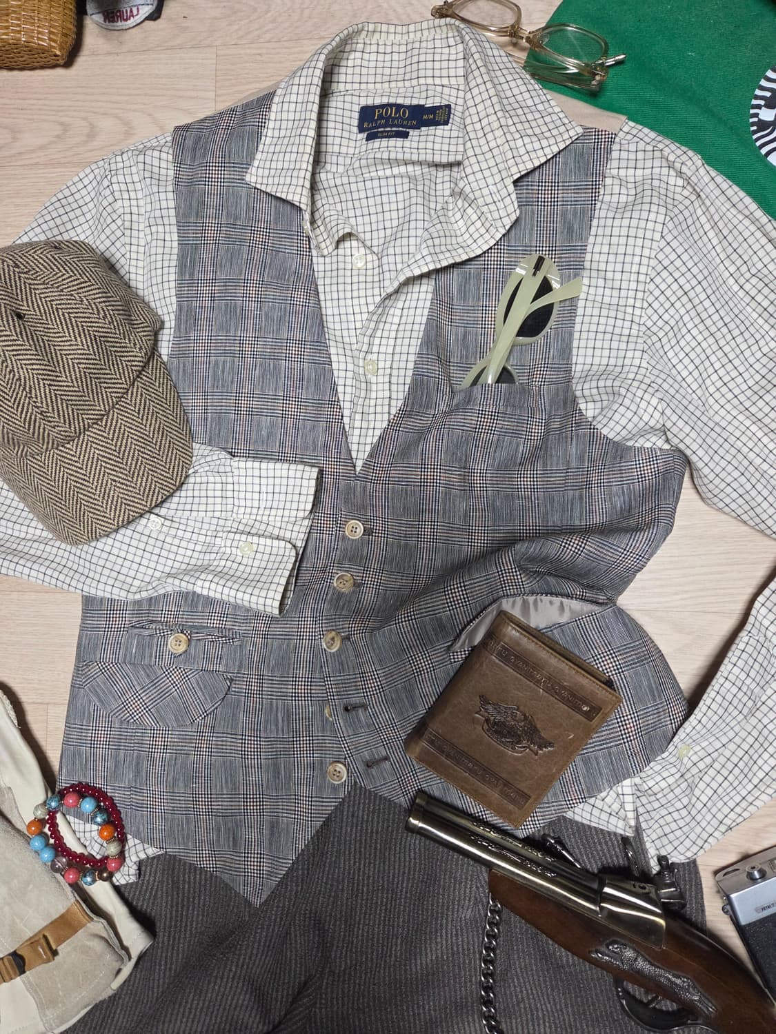 SIEG 체크 조끼 베스트  상품이미지9