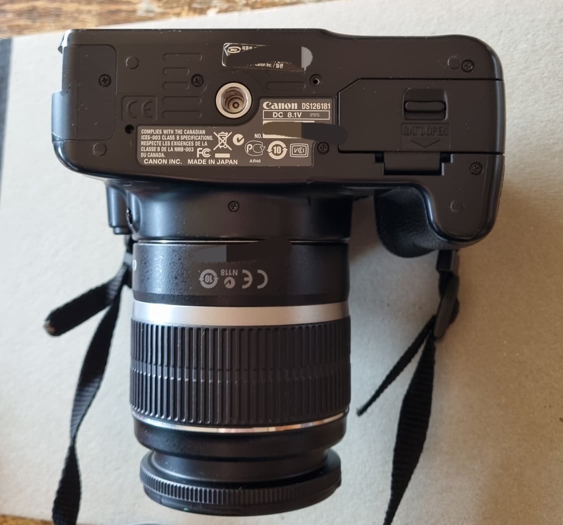 캐논 디지털카메라 450d + 18-55 줌렌즈 판매합니다. 상품이미지3