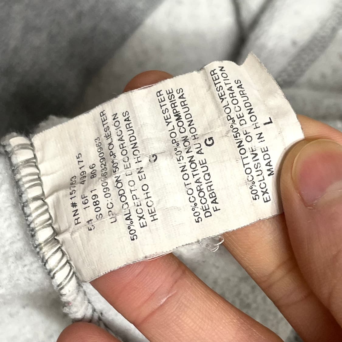 챔피온 그레이 기모 후드집업 남성2XL 상품이미지6