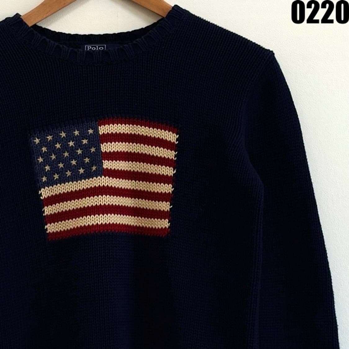 폴로 랄프로렌 성조기 니트 XL 18-20 0220 상품이미지4