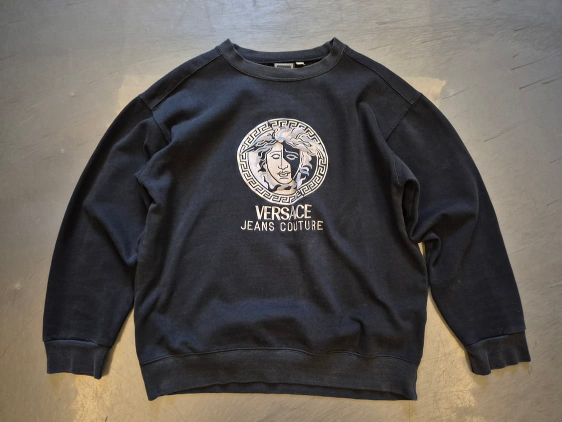 90s 베르사체 진스 꾸뛰르 스웻 셔츠 상품이미지1