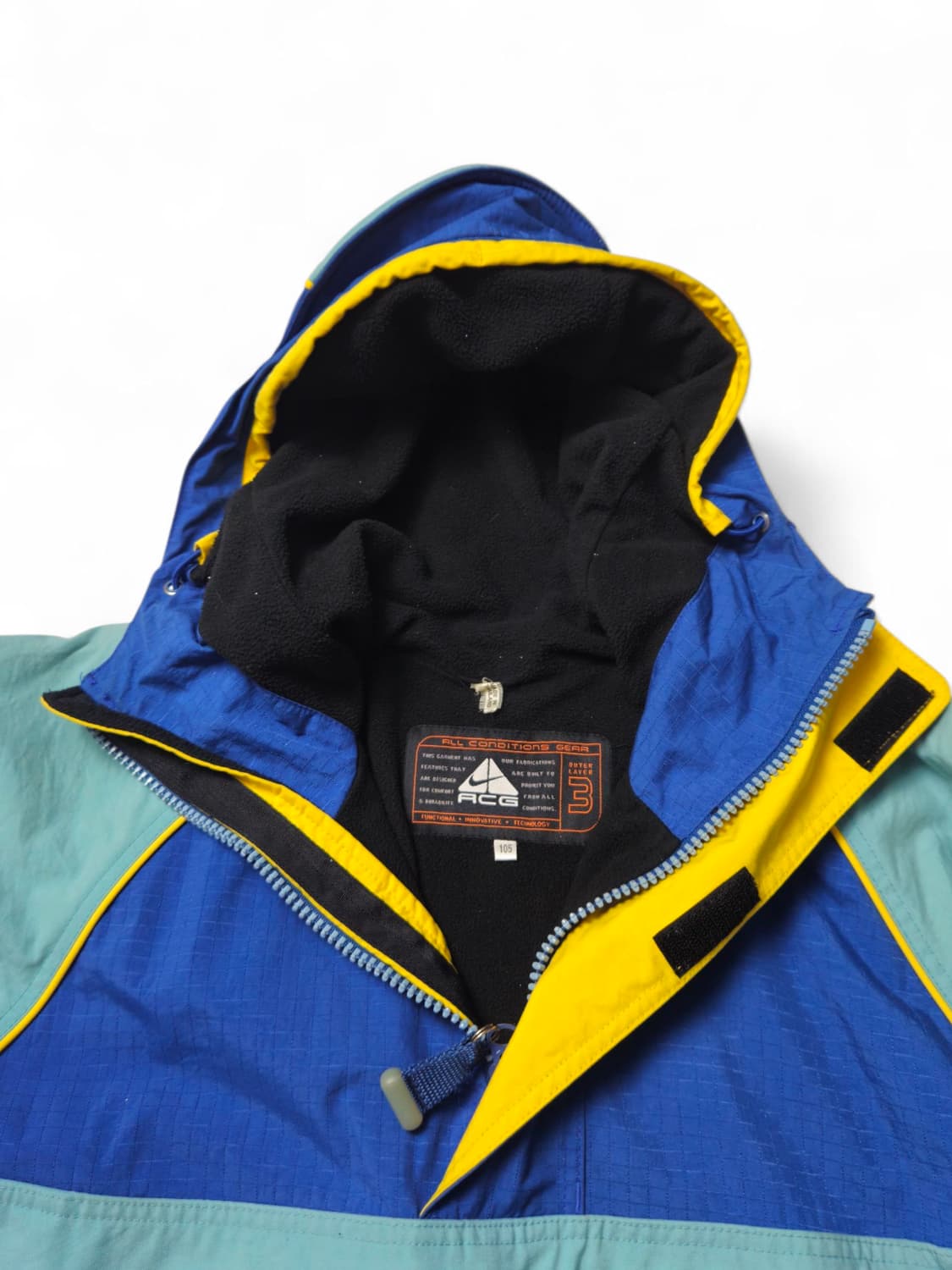 1990's 나이키 ACG 아노락 자켓 올드스쿨 XL 105 상품이미지7