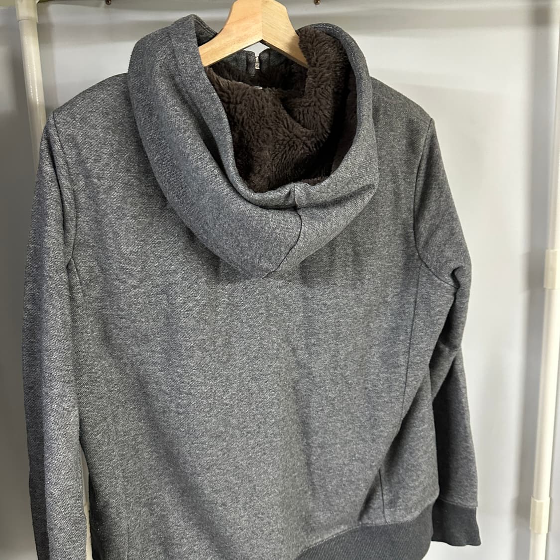 유니클로 보아 후리스 후드 집업 상품이미지2