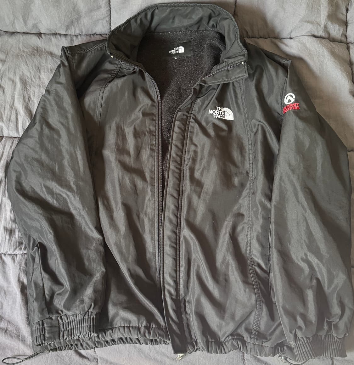 노스페이스 써밋 블랙 바람막이 상품이미지1