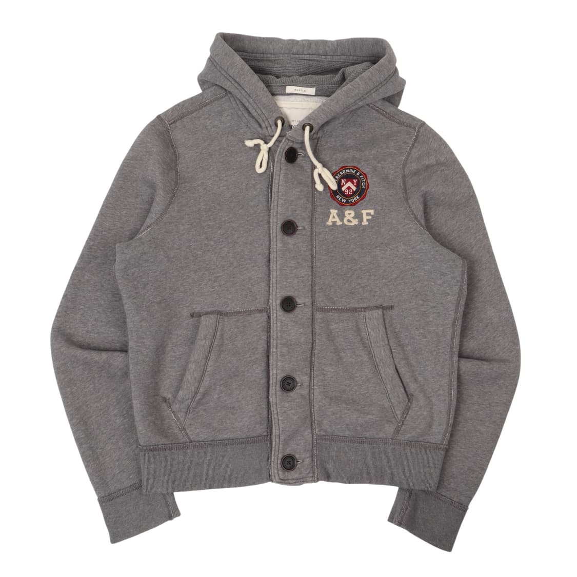 아베크롬비 a&f 버튼 후드집업 상품이미지1