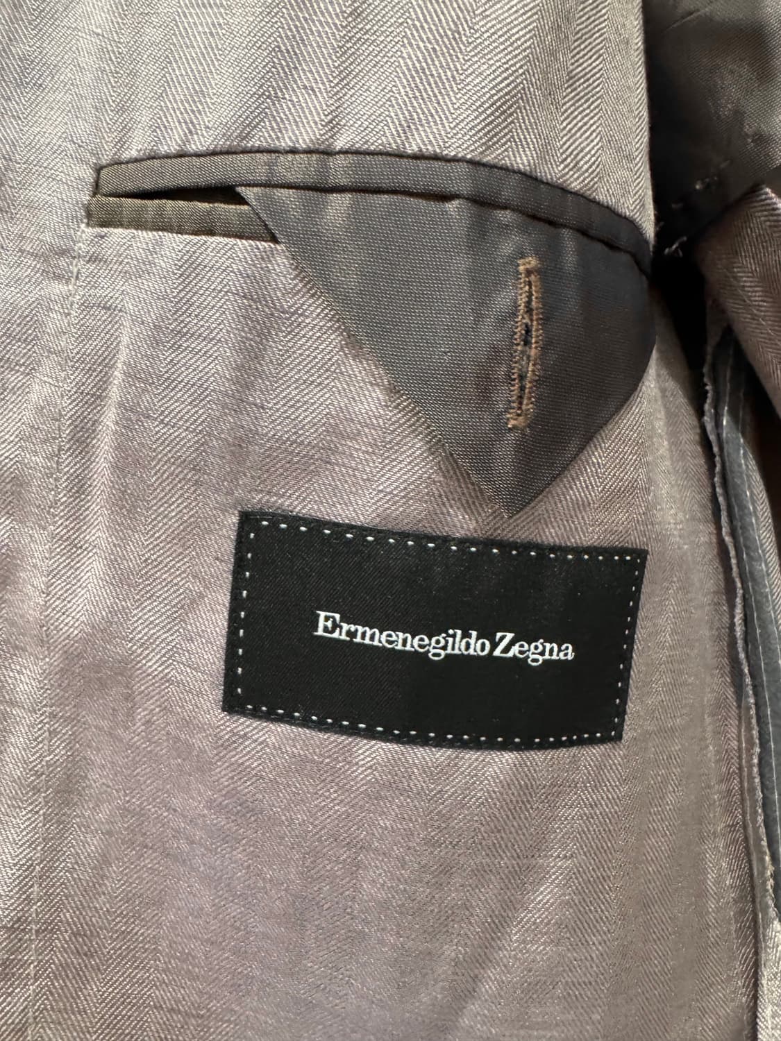 Ermenegildo Zegna 리넨실크혼방 블레이저 48 상품이미지5