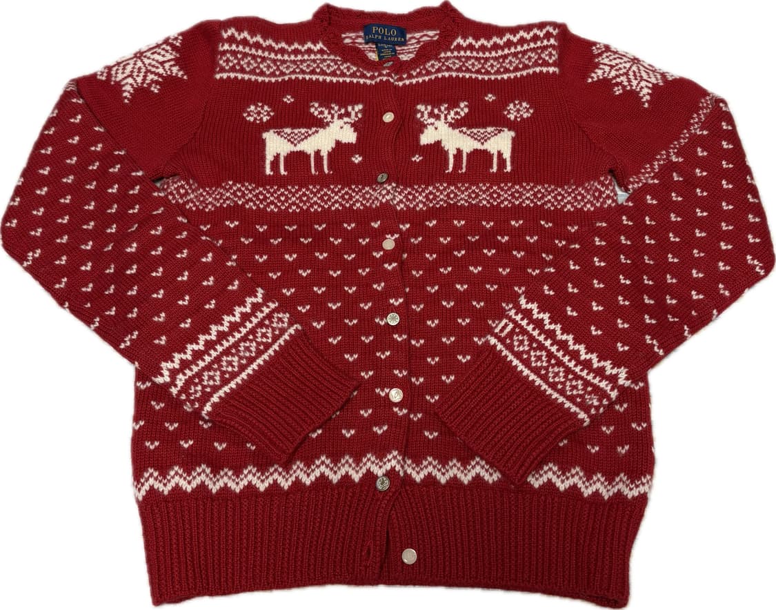 Polo Ralph Lauren 노르딕 스웨터 가디건 L 상품이미지1