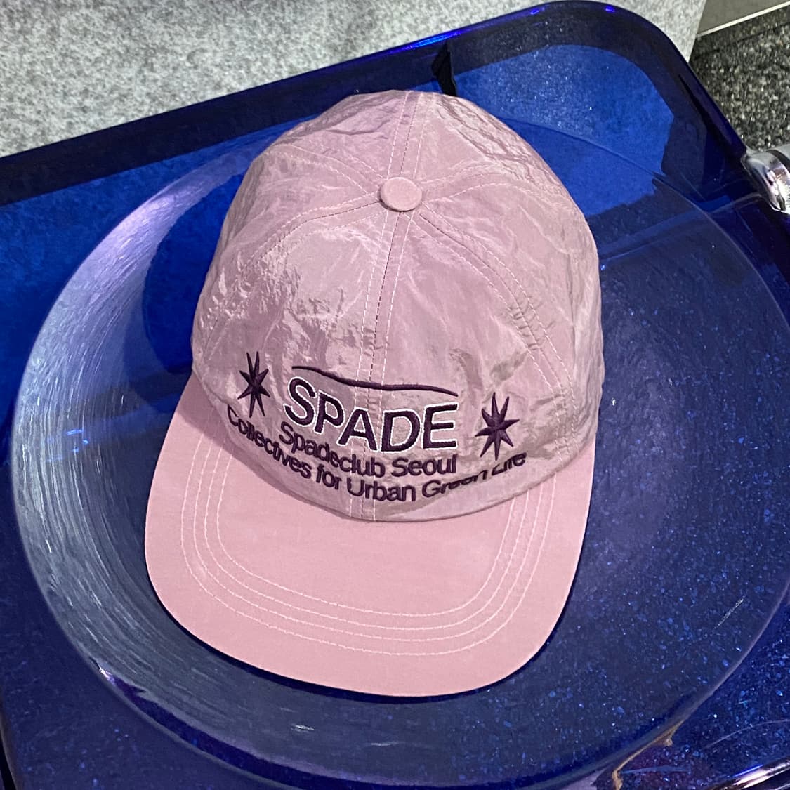 스페이드클럽서울 빅로고 나일론 캠프캡 B3912 상품이미지2