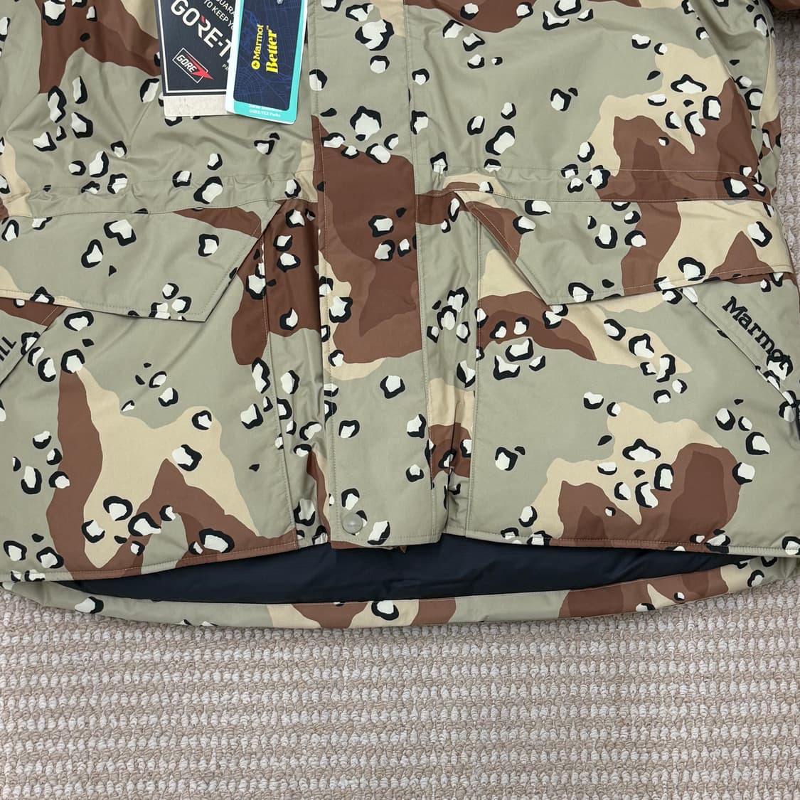 BETTER X MARMOT 데저트 카모 고어텍스 메머드 파카 상품이미지3