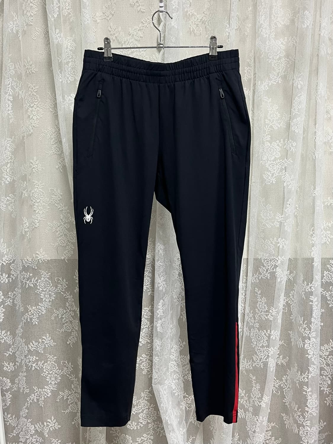 L) 스파이더 트레이닝 팬츠 블랙 상품이미지1