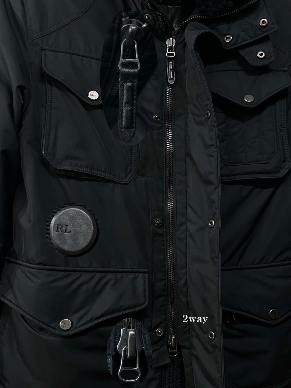 폴로 랄프로렌 말라드덕 시어링 보머 매키노 다운 필드자켓 상품이미지8