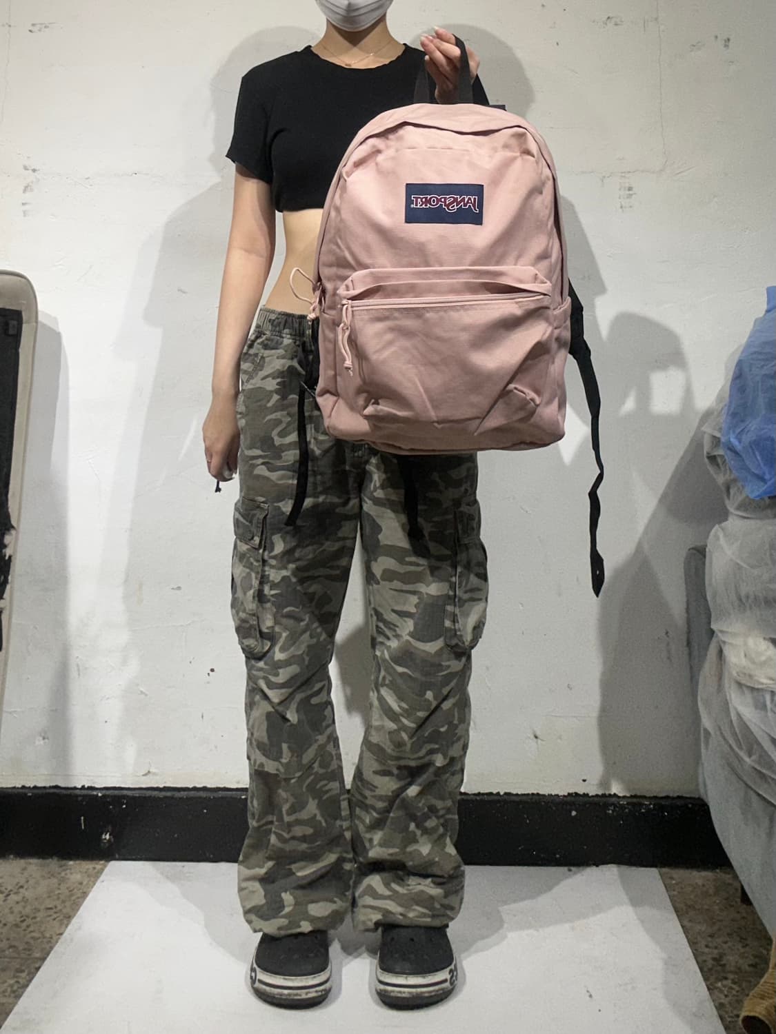 잔스포츠 핑크 백팩 가방 상품이미지2